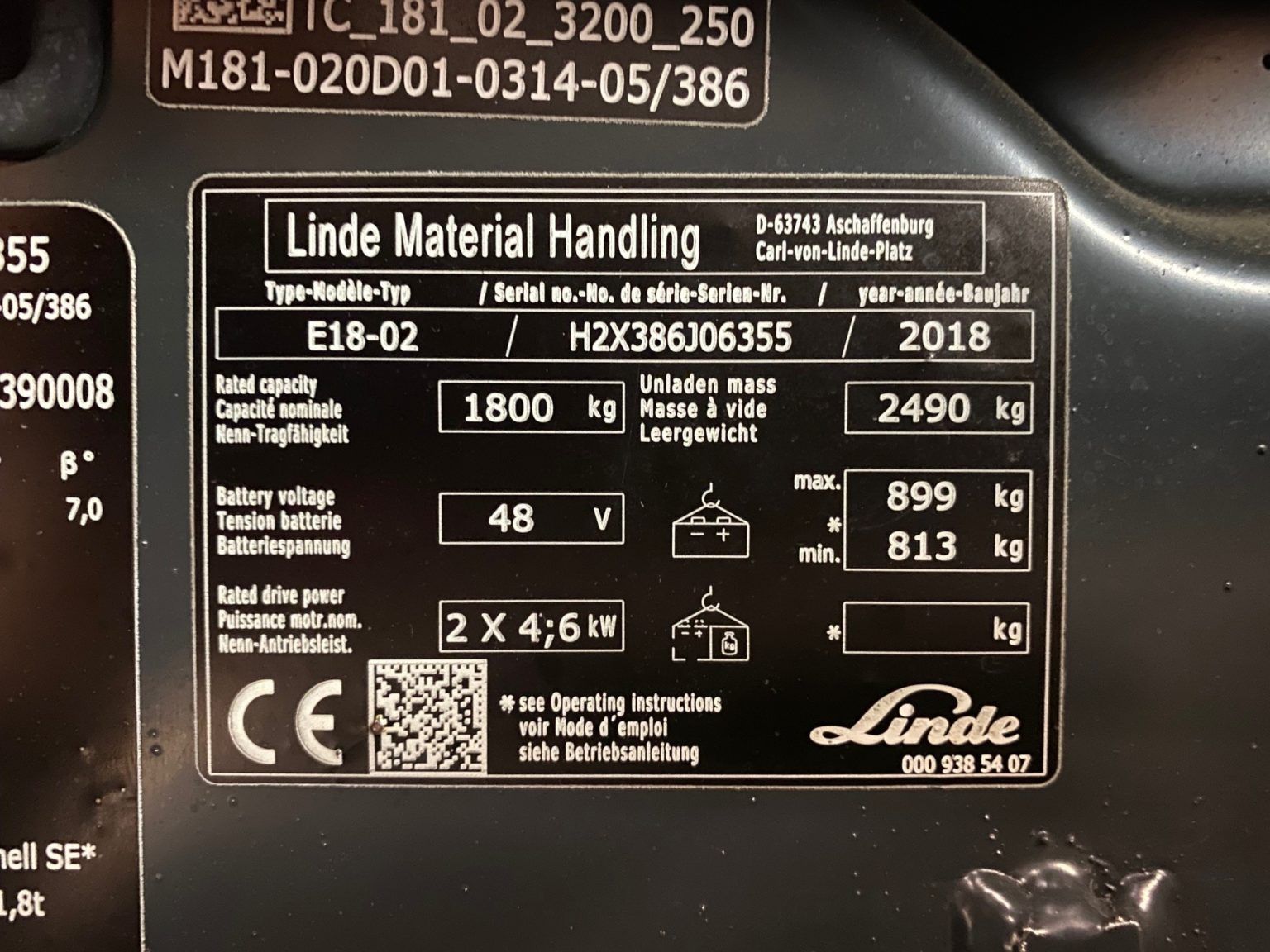 LINDE E18-02