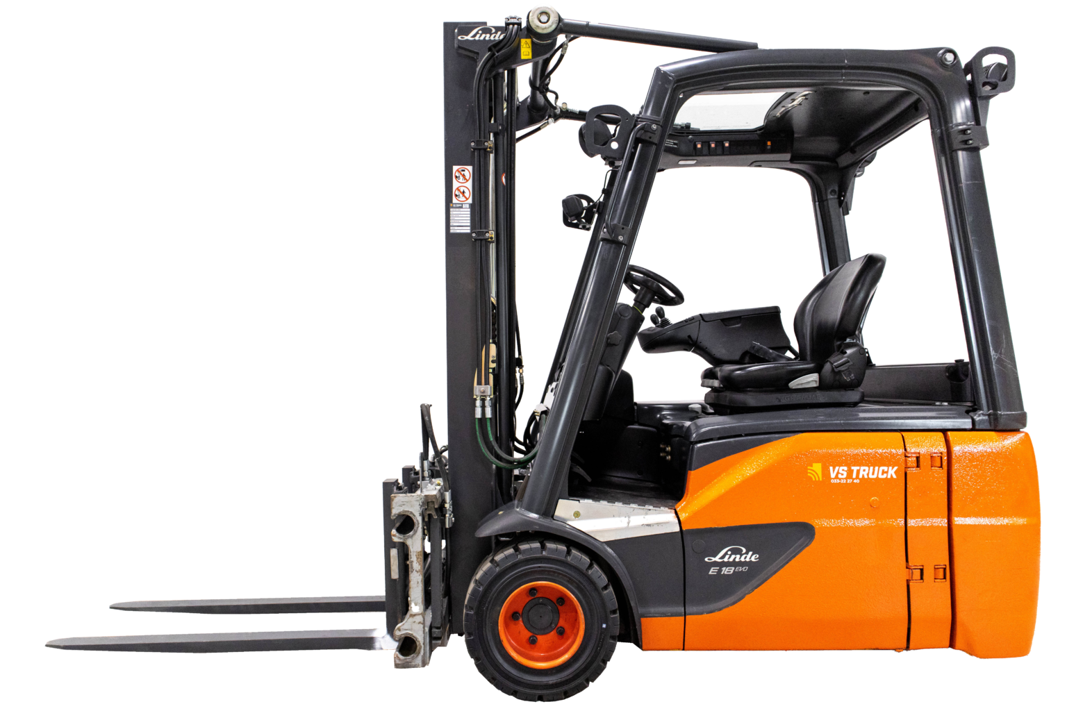 begagnad linde elektrisk motviktstruck