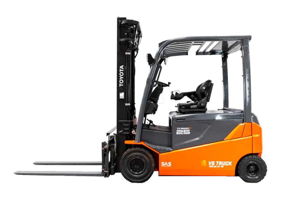 53074 Toytota Traigo 8FBMT25 begagnad motviktstruck frilagd