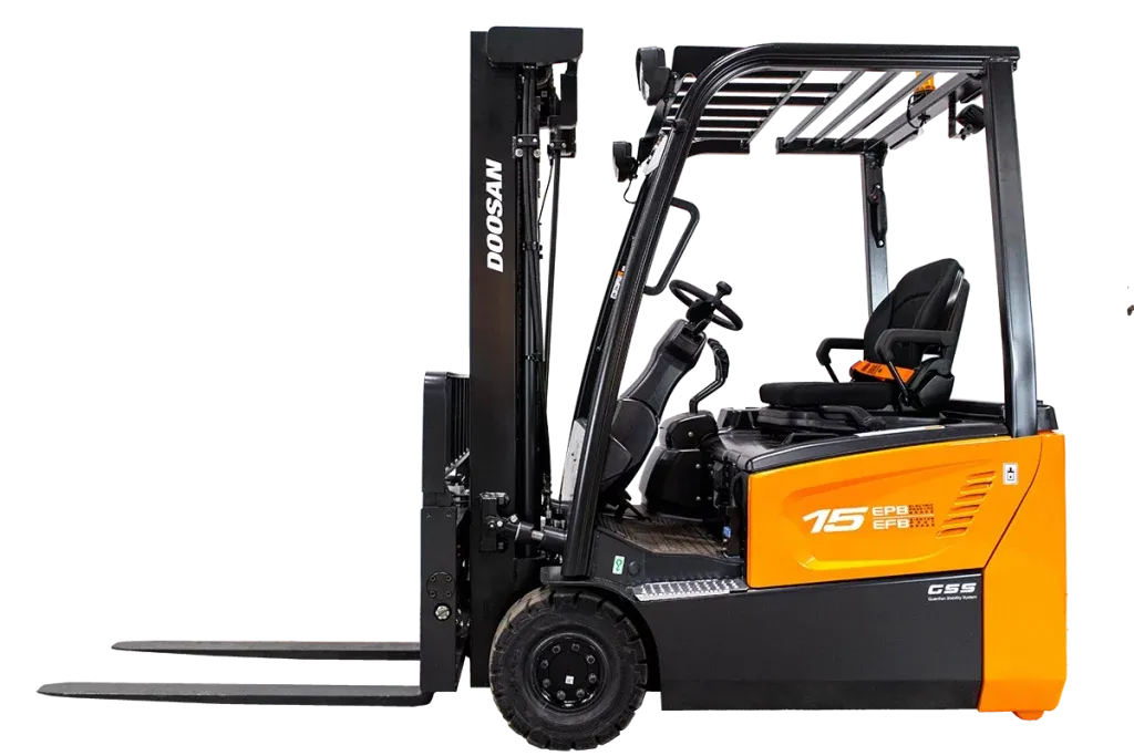 Ny doosan motviktstruck b15t-7 frilagd