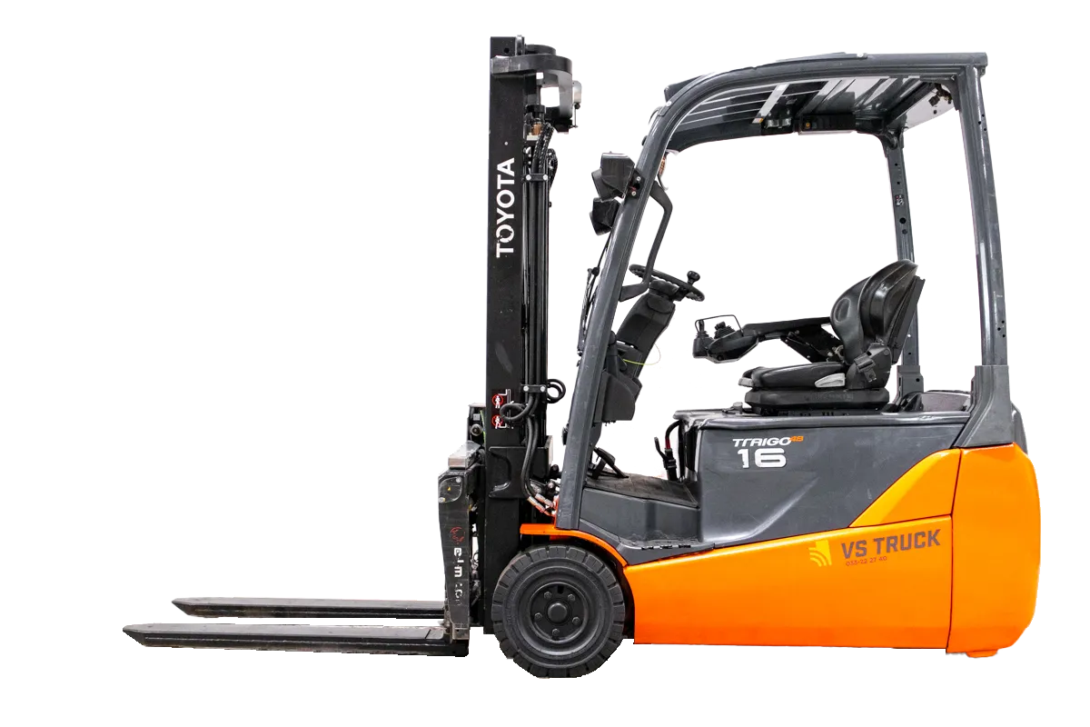53109 begagnad motviktstruck Toyota 8FBET16 frilagd