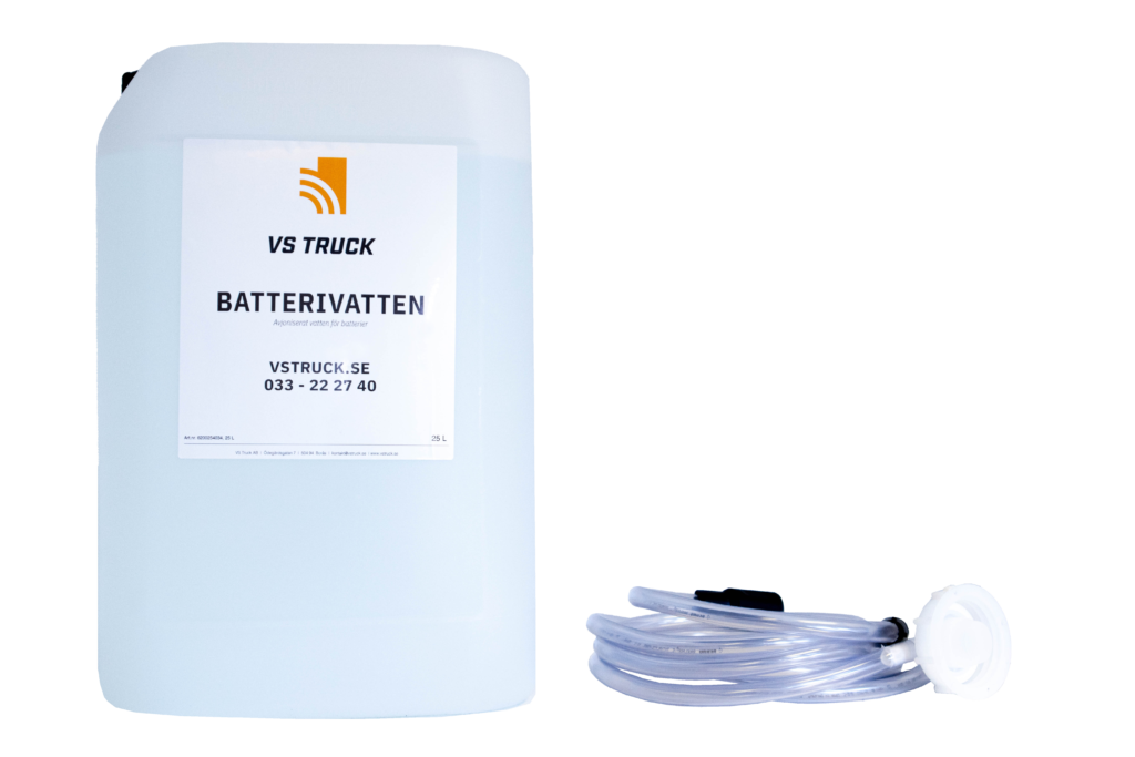 batterivatten och slangsats