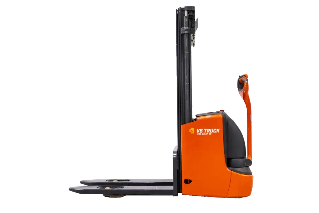 53114 begagnad ledstaplare Linde L12 frilagd