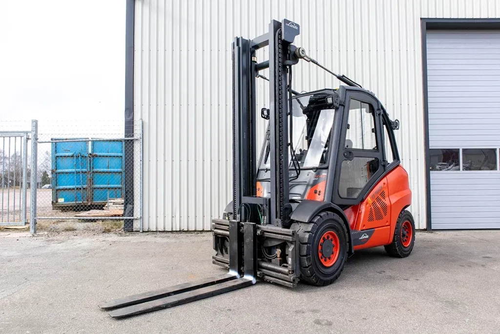 Linde H45D motviktstruck med rejäl lyftkapacitet