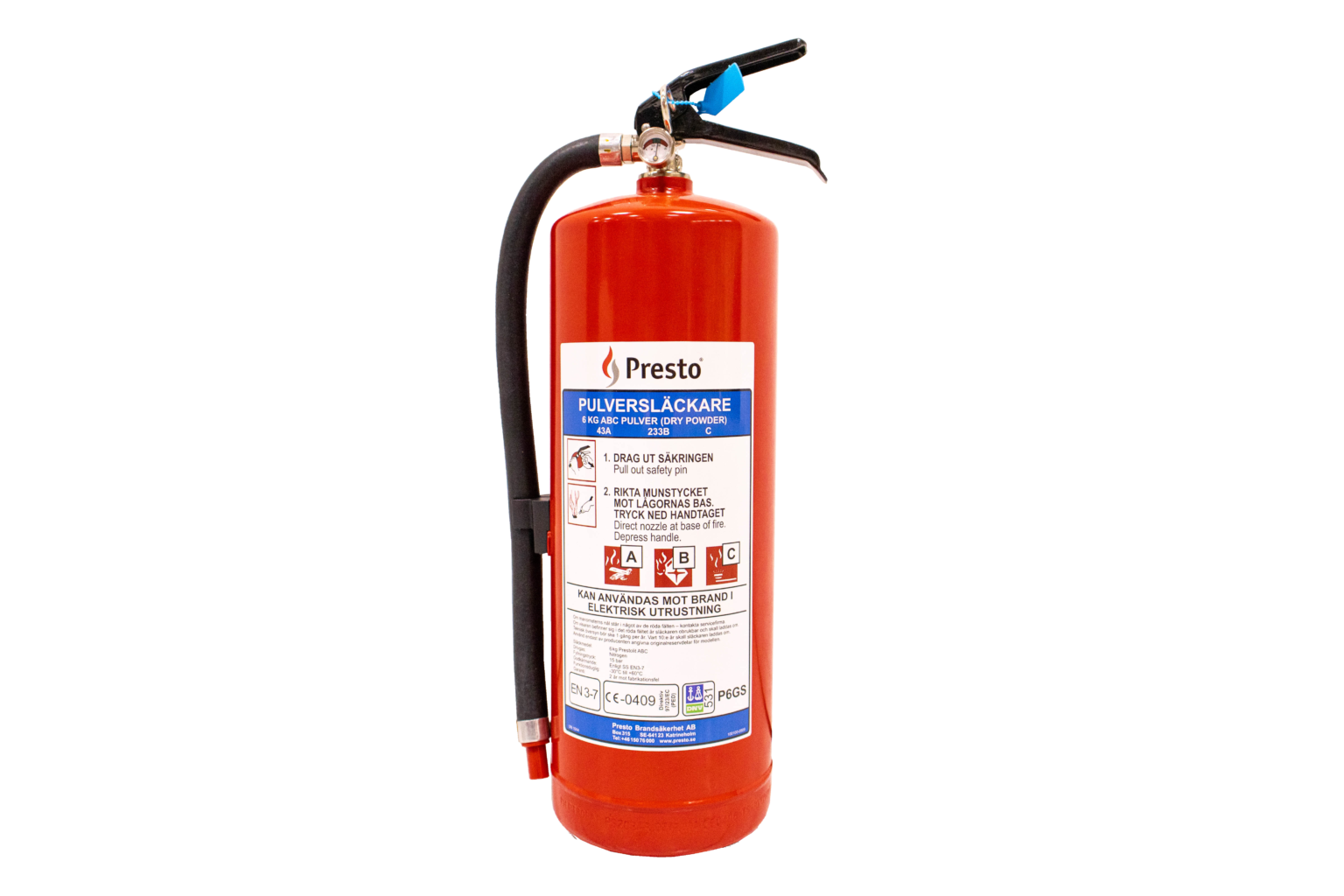 Brandsläckare 6KG
