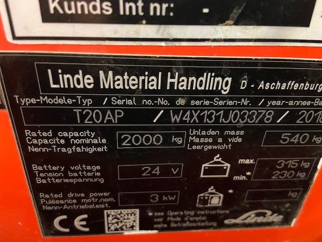 Linde T20AP