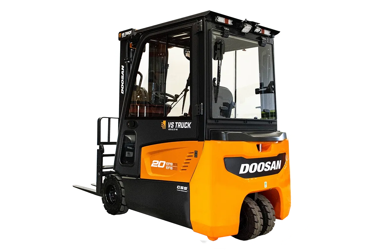 Ny doosan motviktstruck b20t-7 plus med hytt