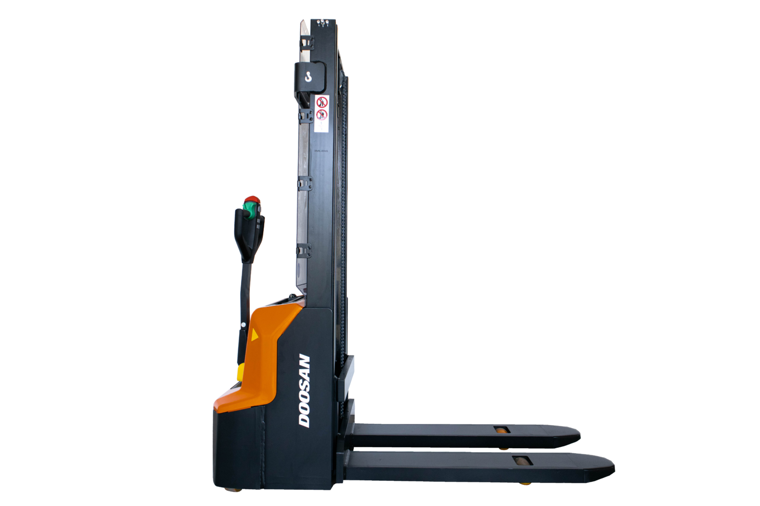 ny orange ledstaplare från Doosan