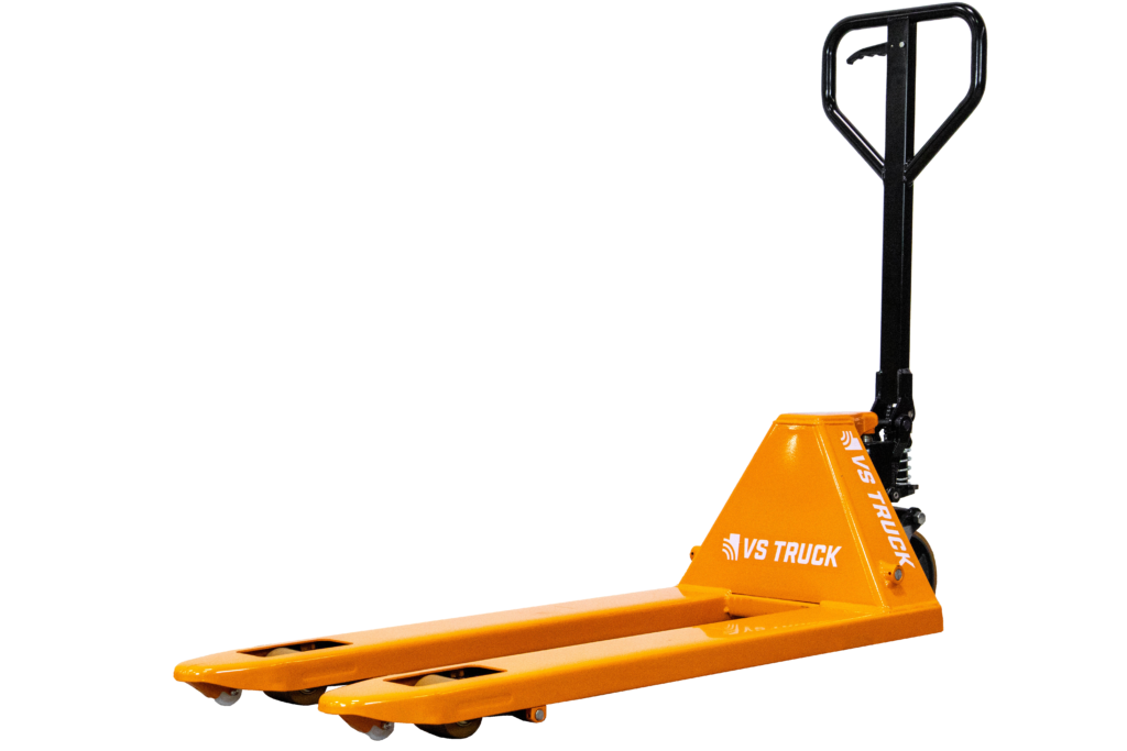 orange pallyftare singelhjul poly