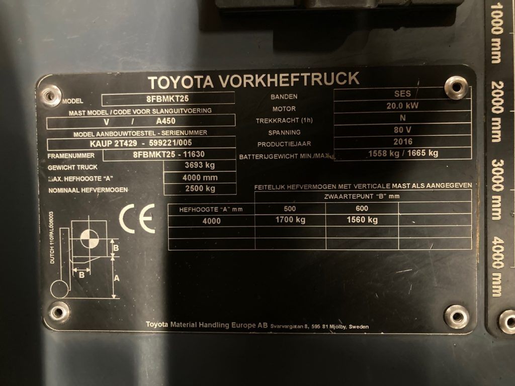Toyota Traigo 8FBMKT25