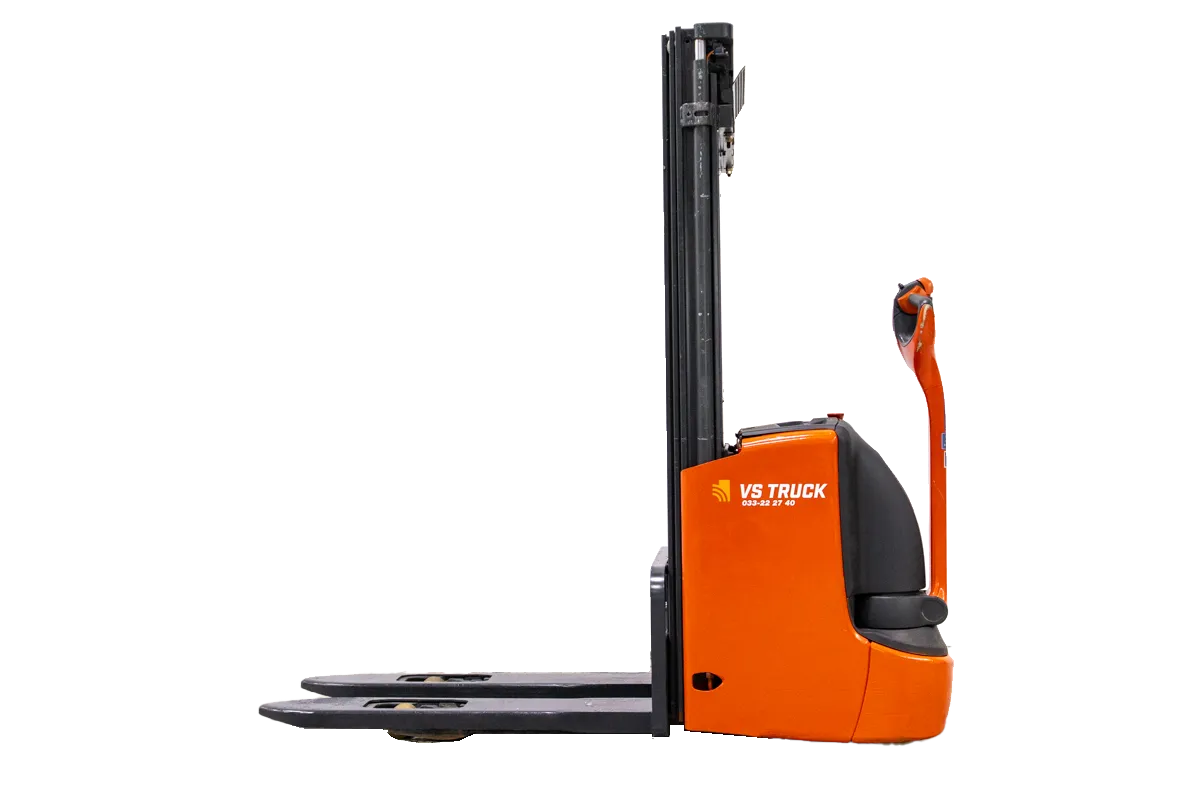 53114 begagnad ledstaplare Linde L12 frilagd
