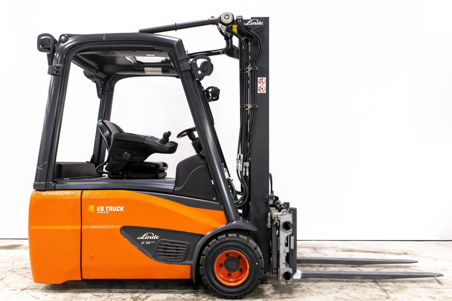 begagnad linde elektrisk motviktstruck
