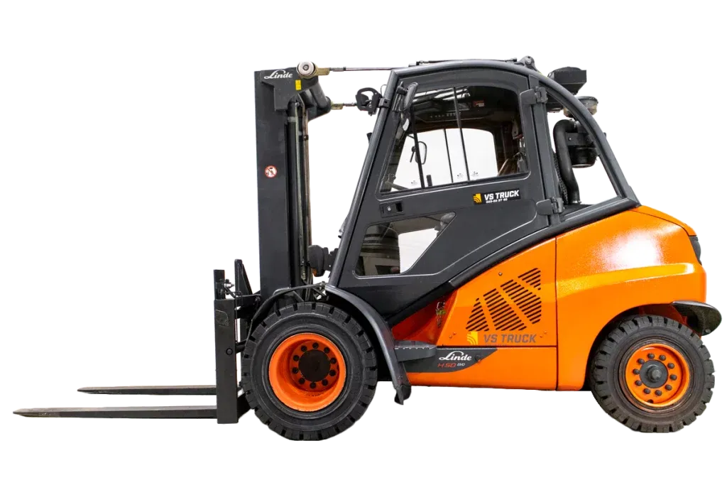 Linde H50D begagnad diesel motviktstruck