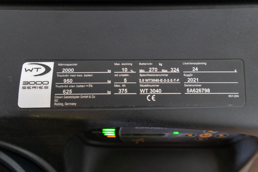CROWN WT 3040-E