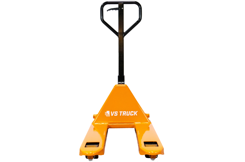 orange pallyftare singelhjul poly