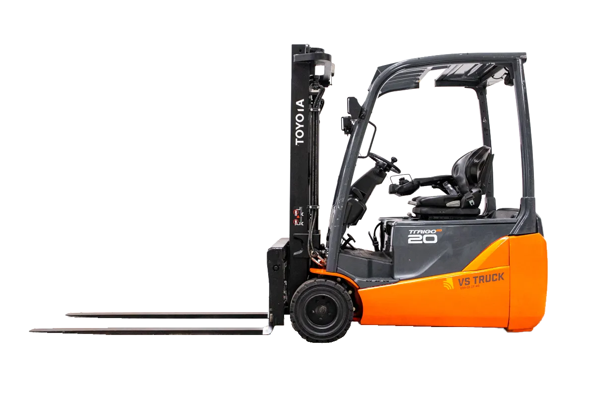 53096 begagnad toyota 8FBE20T el motviktstruck frilagd