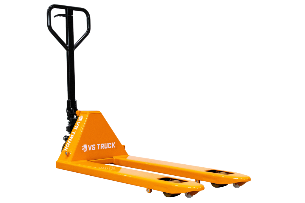 orange pallyftare singelhjul poly