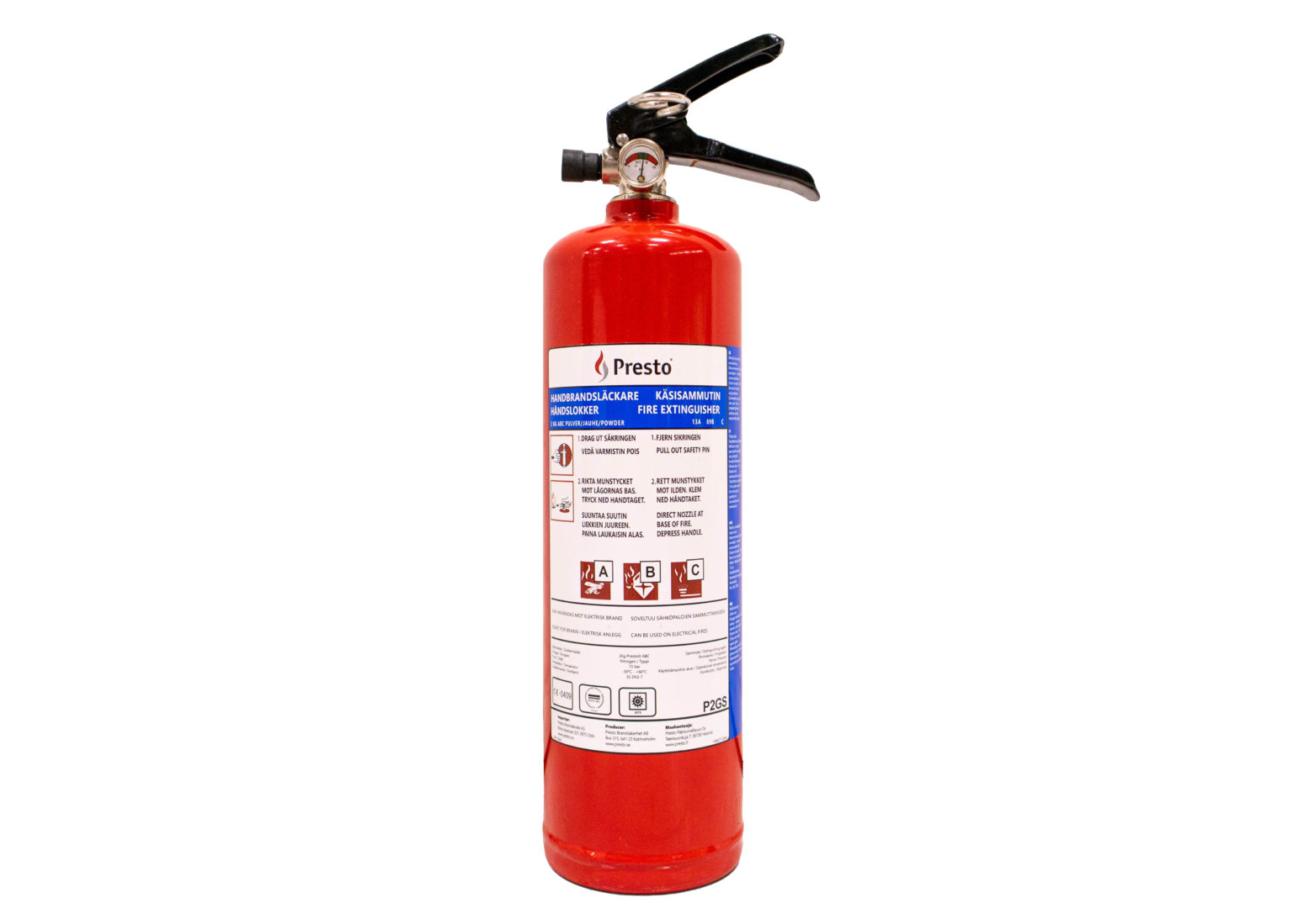Brandsläckare 2KG
