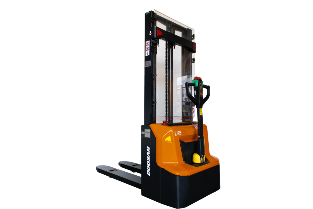 ny orange ledstaplare från Doosan