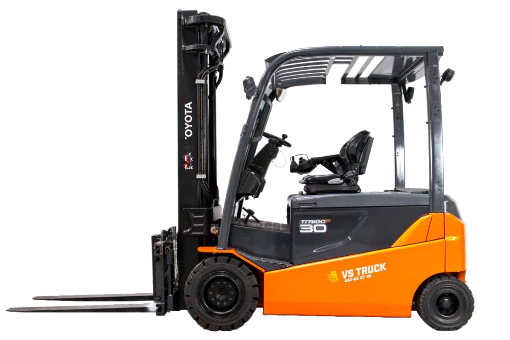 Toyota Traigo 8FBMT30 begagnad motviktstruck frilagd