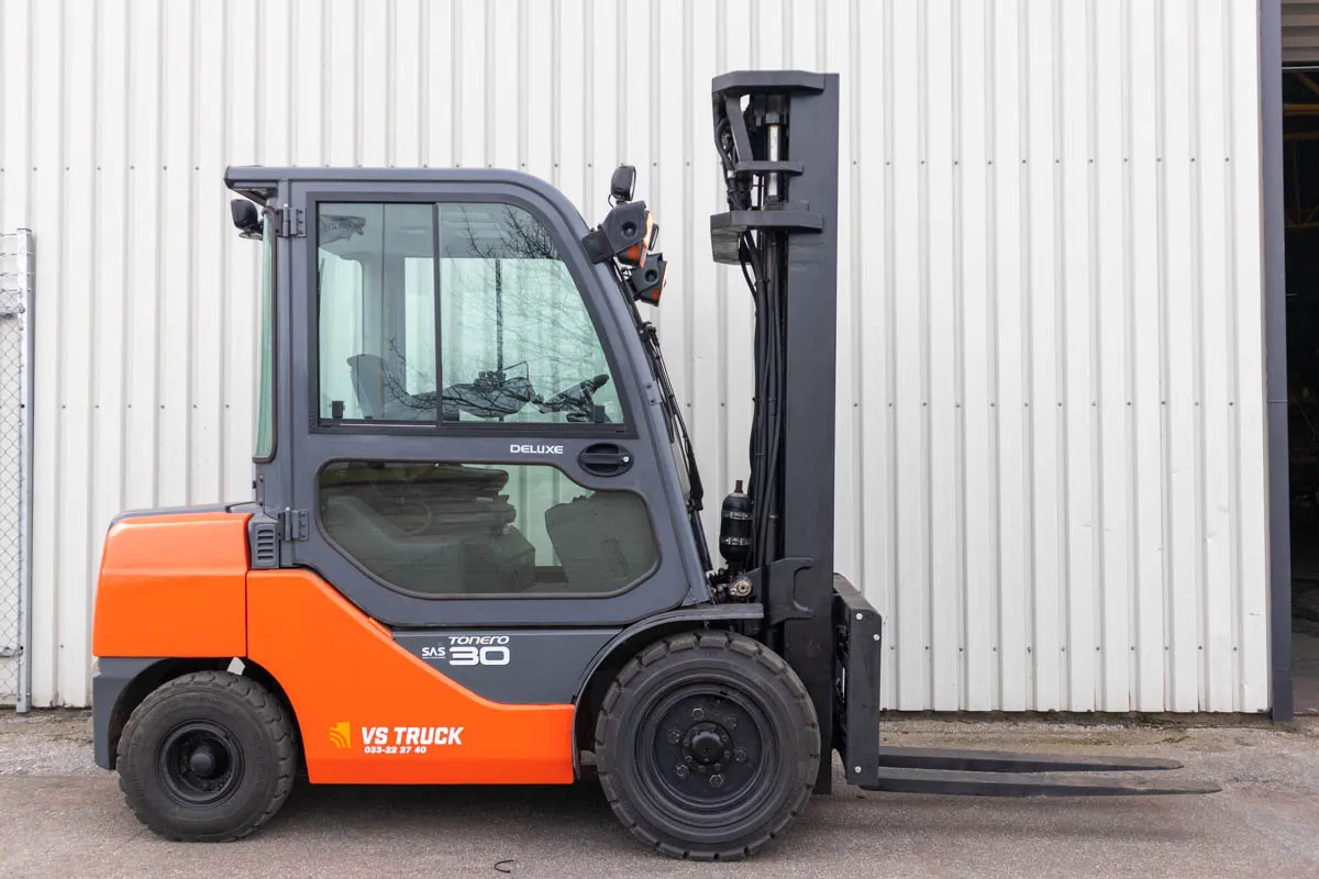 begagnad toyota diesel motviktstruck
