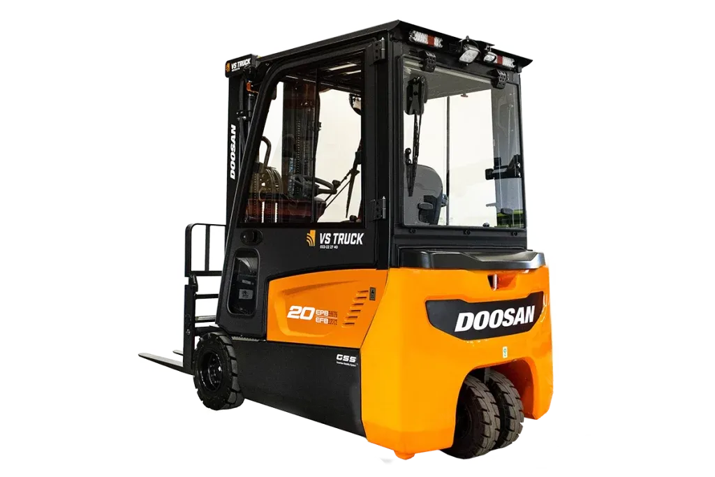 Ny doosan motviktstruck b20t-7 plus med hytt