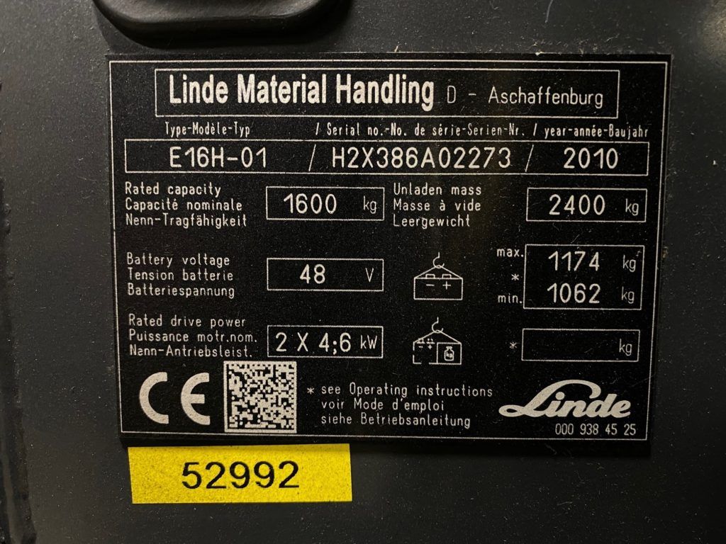 Linde E16-H-01