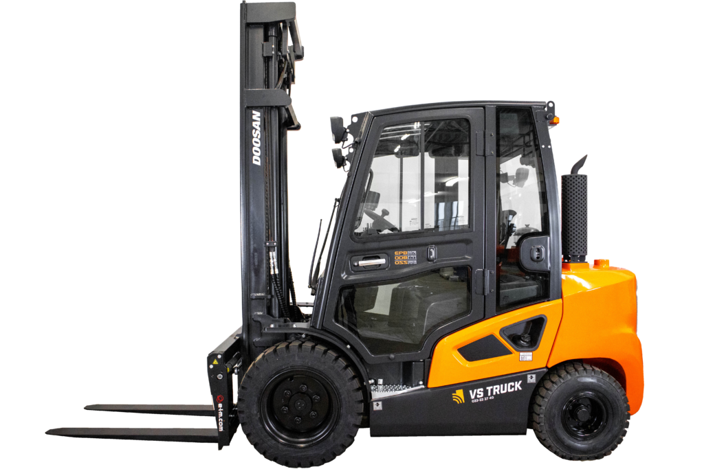 ny doosan diesel motviktstruck med hyttt