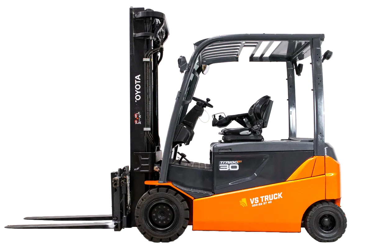 Toyota Traigo 8FBMT30 begagnad motviktstruck frilagd