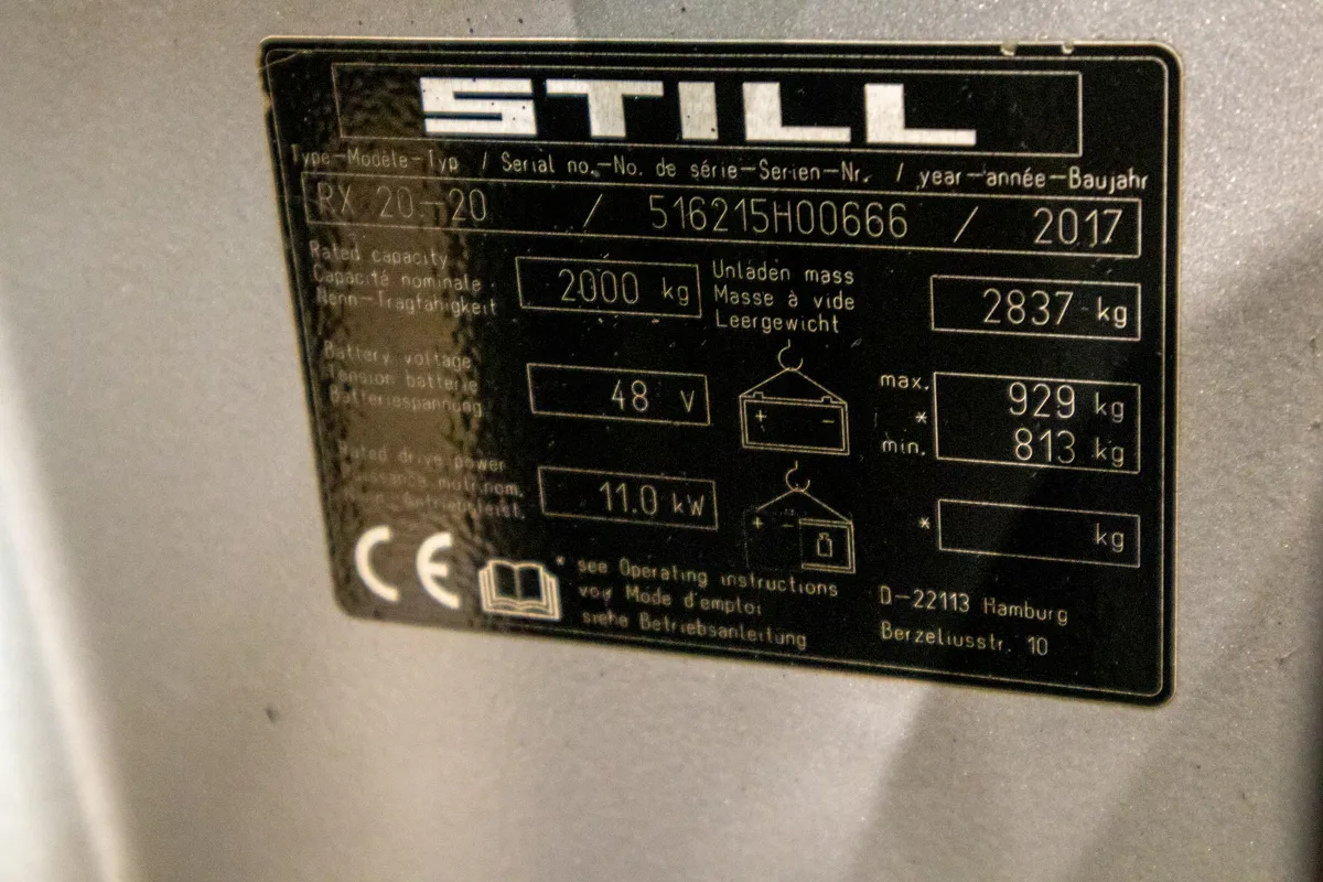 53207 Still RX 20-20 begagnad motviktstruck