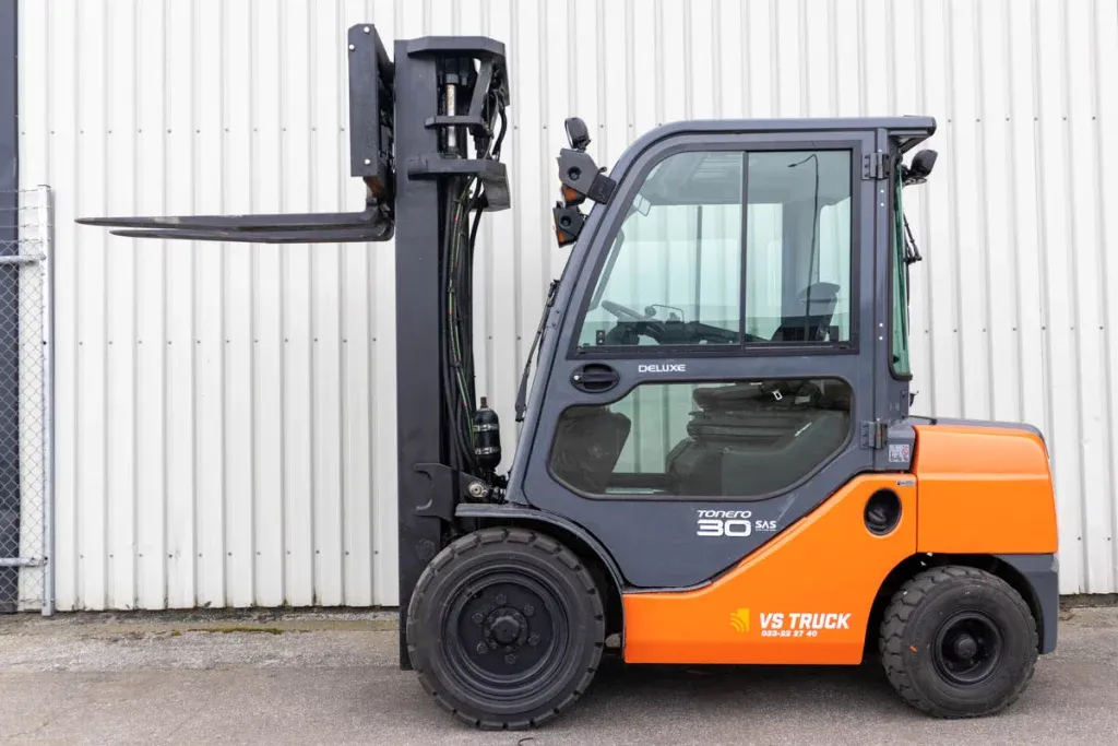 begagnad toyota diesel motviktstruck