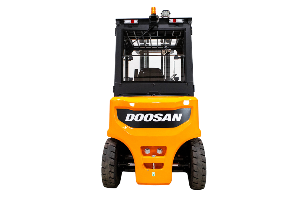 ny doosan b45x el motviktstruck med hytt