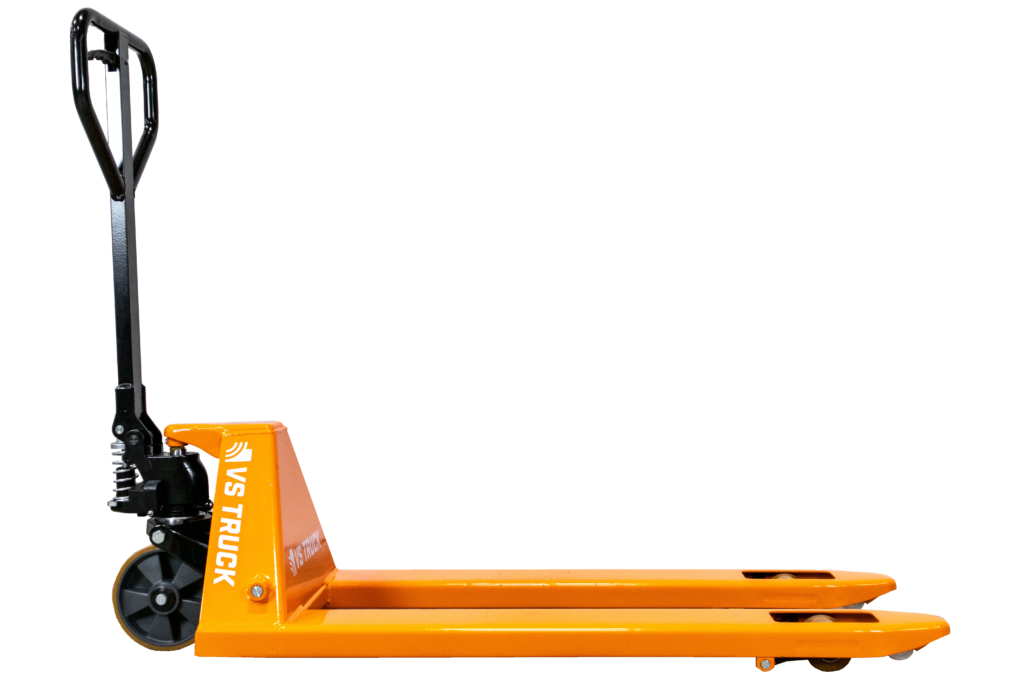 orange pallyftare singelhjul poly
