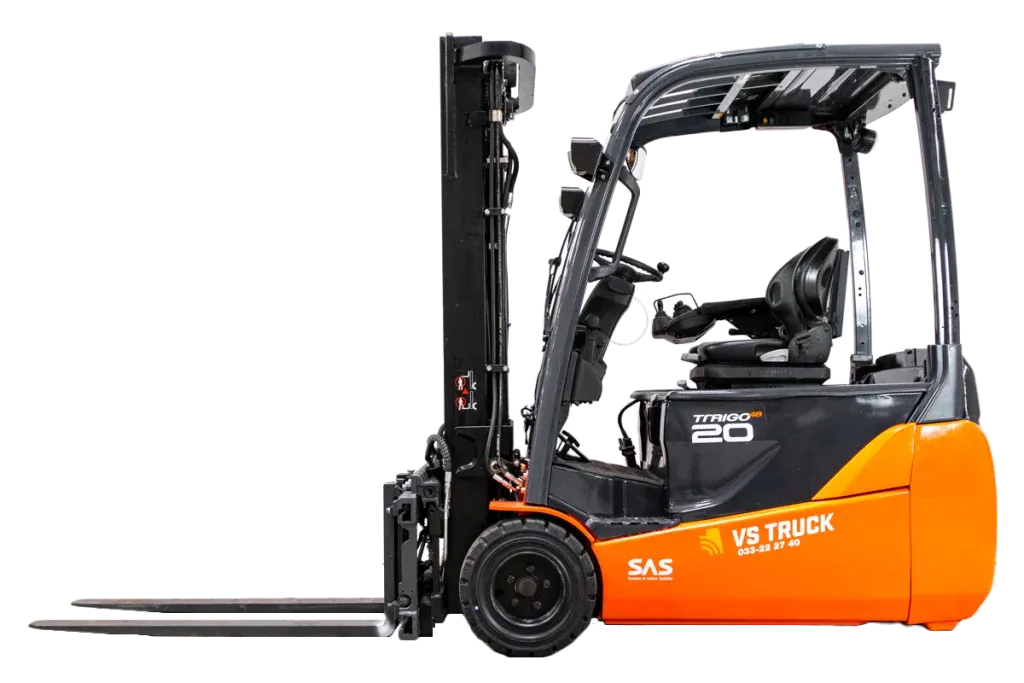 53158 Toyota 8FBET20 begagnad motviktstruck frilagd