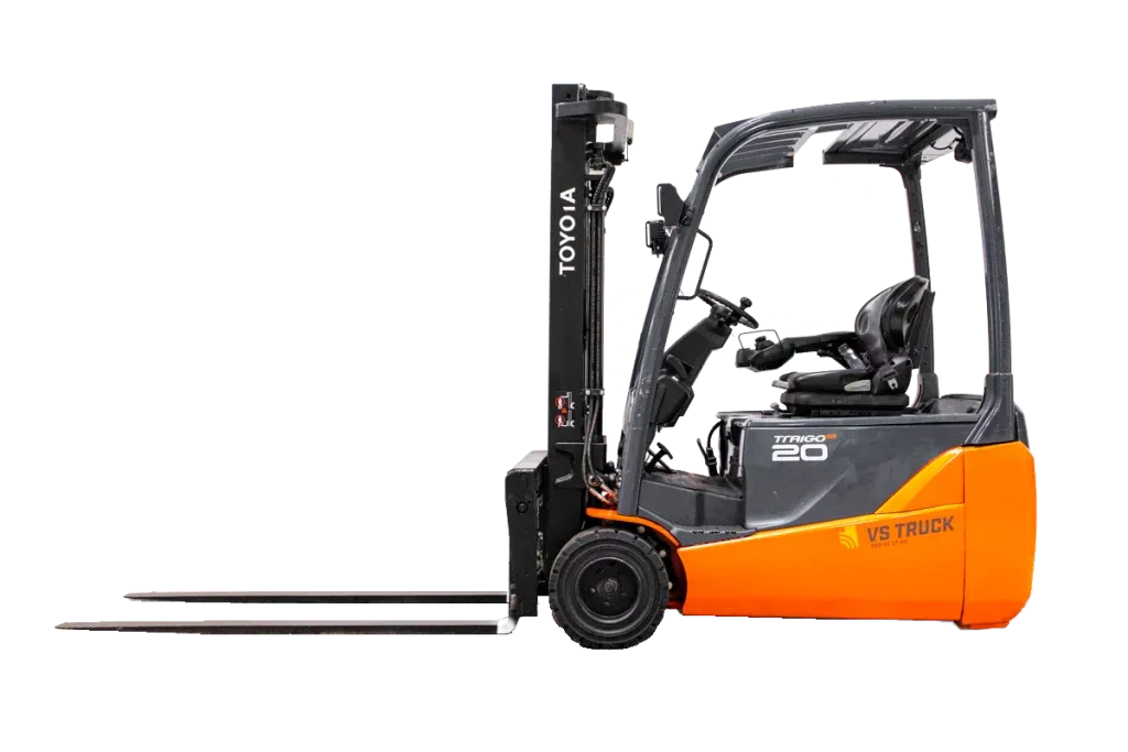 53096 begagnad toyota 8FBE20T el motviktstruck frilagd