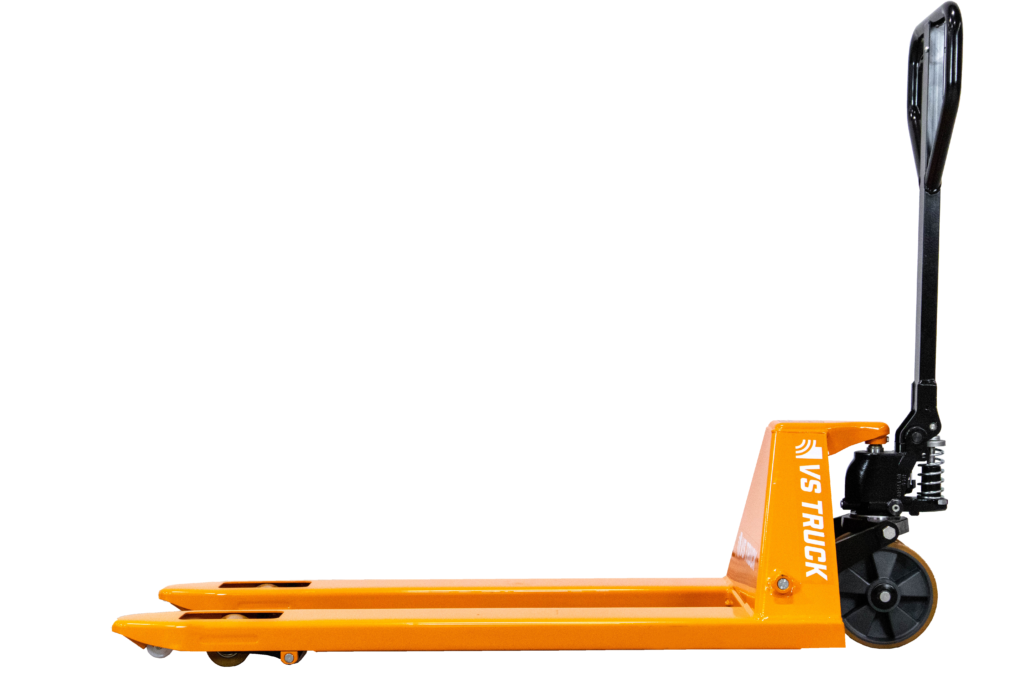 orange pallyftare singelhjul poly